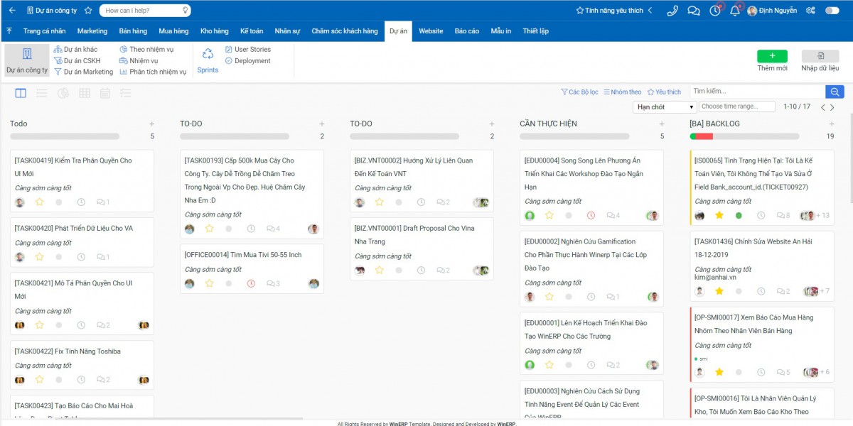 Quan Ly Task Winwork