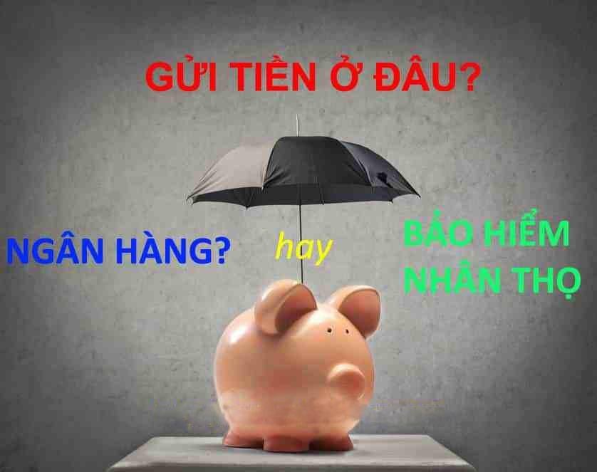 Nên lựa chọn mua bảo hiểm nhân thọ hay gửi tiết kiệm ngân hàng