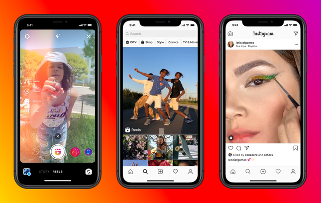 Instagram ra mắt ứng dụng Reels cạnh tranh với TikTok